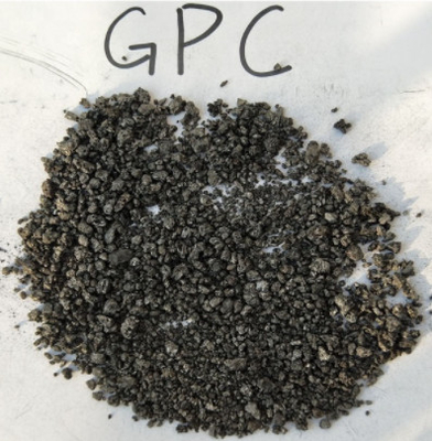 0.5% خاکستر گرافیت پترولیوم کک 1mm-5mm GPC Recarburizer 99% کربن ثابت